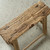 Vintage Rustic Stool 20.5 H 26.8 W 9.1 D