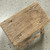 Vintage Rustic Stool 17.3 H 18.9 W 11 D