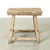 Vintage Rustic Stool 17.3 H 18.9 W 11 D