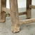Vintage Rustic Stool 21.7 H 16.5 W 9.8 D