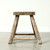 Vintage Rustic Stool 19.3 H 13.8 W 15 D