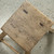 Vintage Rustic Stool 19.3 H 13.8 W 15 D