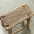 Vintage Rustic Stool 21.3 H 20.5 W 11 D