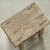 Vintage Rustic Stool 20.5 H 19.3 W 12.2 D