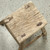Vintage Rustic Stool 19.7 H 13  W 11 D