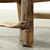 Vintage Rustic Stool 20.1 H 17.3 W 10.6 D