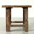Vintage Rustic Stool 17.3 H 19.7 W 15 D