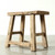 Vintage Rustic Stool 20.5 H 21.3 W 11.8 D