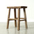Vintage Rustic Stool 26 H 21.3 W 12.2 D