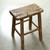 Vintage Rustic Stool 26 H 21.3 W 12.2 D
