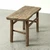 Vintage Bench/Table  31.5" Long 15" Wide Weathered Natural
