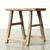 Vintage Rustic Stool 18.1 H 20.5 W 9.8 D