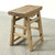 Vintage Rustic Stool 19.7 H 20.5 W 9.8 D