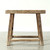 Vintage Rustic Stool 20.5 H 23.6 W 11.4 D