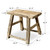 Vintage Rustic Stool 18.9 H 21.3 W 14.2 D