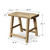 Vintage Rustic Stool 20.1 H 22.8 W 12.2 D