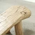 Approx.101 Inches Long, 22 Inches Deep, Live Edge Slab Bench/Table, Weathered Natural