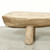 Approx.101 Inches Long, 22 Inches Deep, Live Edge Slab Bench/Table, Weathered Natural