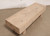 Approx. 60" Wide 22" Deep Vintage Beam Coffee Table Weathered Natural