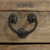 35" Wide Vintage Table with Three Drawers, Weathered Natural
