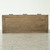 35" Wide Vintage Table with Three Drawers, Weathered Natural