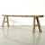 91“ Long 6.7" Deep Vintage Bench Weathered Natural