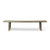 Approx. 88 Inches Long, 14 inches deep, vintage rustic bench, weathered natural