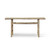Approx. 60 inches wide, 10 inches deep, vintage console, Weathered Natural