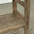 Approx. 43 inches wide, 14 inches deep, vintage console with shelf, Weathered Natural