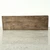 Approx. 43 inches wide, 14 inches deep, vintage console with shelf, Weathered Natural