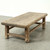 Approx. 50" Long, 21"Deep Vintage Coffee Table, Weathered Natural