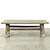 Approx. 52" Long, 24"Deep Vintage Coffee Table, Weathered Natural