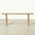 Approx.51 Inches Wide Reclaimed Solid Wood Noodle Bench Weathered Natural