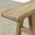 Approx.51 Inches Wide Reclaimed Solid Wood Noodle Bench Weathered Natural