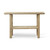 Approx. 45 inches wide, 12 inch deep, vintage console with shelf, Weathered Natural