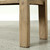 Approx. 45 inches wide, 12 inch deep, vintage console with shelf, Weathered Natural
