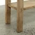 Approx. 42 inches wide, 12 inches deep, vintage console with shelf, Weathered Natural