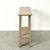 Approx. 43 inches wide, 12 inches deep, vintage console with shelf, Weathered Natural