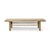 70“ Wide Vintage Bench Vintage Weathered Natural