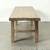 70“ Wide Vintage Bench Vintage Weathered Natural