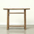 Approx. 42.1" wide, 11.8 " deep, vintage console with shelf, Weathered Natural