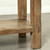 Approx. 42.1" wide, 11.8 " deep, vintage console with shelf, Weathered Natural