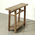 Approx. 42.1" wide, 11.8 " deep, vintage console with shelf, Weathered Natural