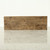 Approx. 37.4" wide, 11.8 " deep, vintage console with shelf, Weathered Natural
