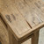 Approx. 37.4" wide, 11.8 " deep, vintage console with shelf, Weathered Natural