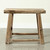 Vintage Rustic Stool 18.9H 23.6W 15D