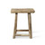 Vintage Rustic Stool 20.5H 16.9W 11.8D