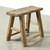 Vintage Rustic Stool 15H 20.1W 7.5D