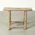 Vintage Rustic Stool 19.7H 28.3W 7.5D
