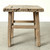 Vintage Rustic Stool 18.1H 22W 16.9D